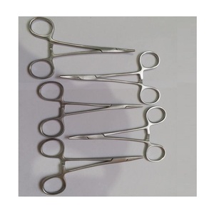Pinzas hemostáticas antimosquitos, pinzas médicas de acero inoxidable de alta calidad, 12,5 cm - Product Image 1
