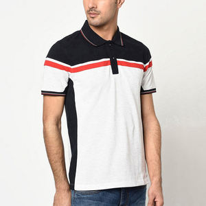 Wholesale two color polo <b>shirt</b> Short sleeves Men Fashion Polo <b>Shirt</b> lain - Product Image 2