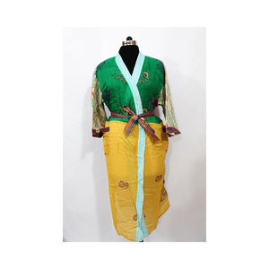 Kimono de diseño simple y hermoso más vendido, Kimono de manga larga disponible en varios colores y patrones para mujer - Product Image 2