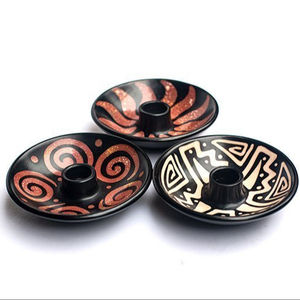 Palo santo quemador de cerámica, soporte hecho a mano, Chulucanas, Perú - Product Image 1