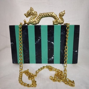 Sac à bandoulière ou de soirée en résine ivoire au meilleur prix importé - Product Image 2