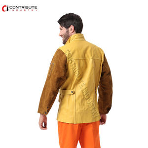 Chaqueta de soldador impermeable de algodón para ropa de soldadura, último diseño, 2023 - Product Image 5
