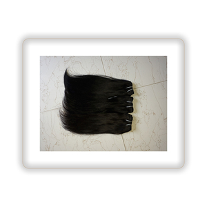 Extensions de cheveux humains vierges brésiliens 100 % naturels Remy, trame simple, haute qualité, 4 oz/paquet, vente en gros - Product Image 1