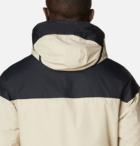 OEM directo de fábrica precio bajo con capucha de invierno recubierto a prueba de viento Softshell moda chaqueta cortavientos hombres todos los días al aire libre cálido - Product Image 6