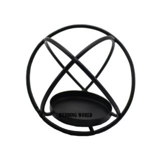 Portavelas de bloque decorativo para el hogar clásico elegante al por mayor nuevo portavelas clásico elegante al por mayor portavelas de Metal - Product Image 1