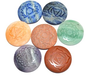 Juego de discos para chacras, símbolo Natural en línea, a la venta - Product Image 1