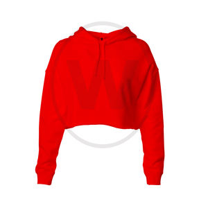 Sudadera con capucha deportiva para mujer, Top corto con tinte anudado, top corto - Product Image 1