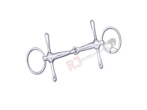 2025ใหม่ฮอร์สเฟรนช์ลิงก์ฟุลเมอร์สเนฟเฟิลกับเหล็กสแตนเลสทุกขนาดและบริดเจิล/Intel riaz jamal ดอกสว่านขับขี่ม้า - Product Image 5