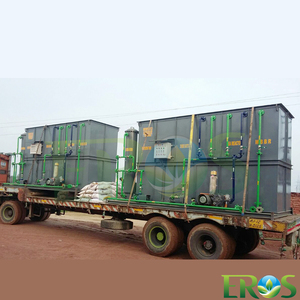 Planta de tratamiento de aguas residuales modular automática para instalaciones de fabricación de restaurantes de aguas residuales domésticas con bomba de motor esencial - Product Image 5
