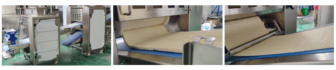 Automatic Lavash Production Line Leavened Thin Flatbread Making