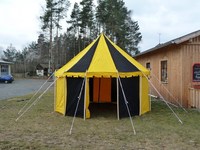Meilleures ventes Tente de maison médiévale de luxe en toile imperméable pour camping arabe en plein air dans le désert pour tente Ridge de fête