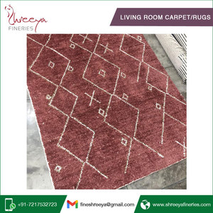 Alfombra de Lana de Diseño Moderno para Decoración de Sala de Estar, Diseño Popular - Product Image 6