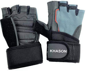 Gran oferta de guantes de cuero para ejercicios de levantamiento de pesas, entrenamiento de culturismo, buen estado - Product Image 3