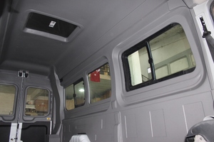 Techo de plástico con aire acondicionado y turbina para minibuses, autocaravanas y entrenadores, ABS JUMBO TRANSIT ORIGINAL de la mejor calidad - Product Image 2