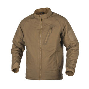 Blouson aviateur extérieur rembourré en molleton coupe-vent en satin de polyester 100% personnalisé pour les femmes fermeture à glissière d'hiver - Product Image 3