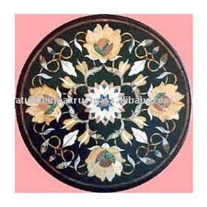 งานฝีมือหินอ่อนหินฝังตารางด้านบน - Product Image 1