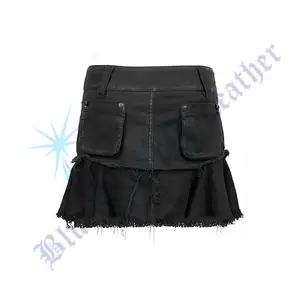 Pantalón largo gótico para hombre Cyber Punk Skirt