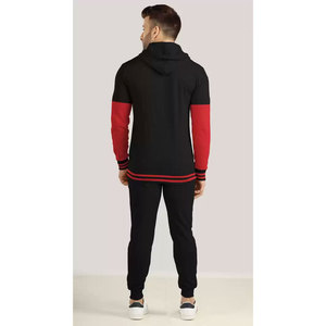 Conjunto Deportivo de Dos Piezas con Capucha y Bloques de Color de Alta Calidad 2026 para Hombre, con Cremallera Frontal, Venta al por Mayor - Product Image 2