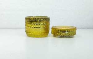 Pots à bougies en verre dépoli, finition dorée, avec couvercle en métal et poignée d'oiseaux, nouveau Design, pour votre maison, pièces - Product Image 4