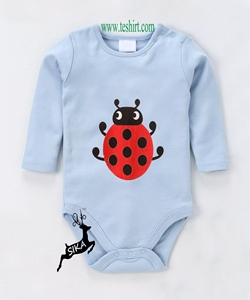 wholesale baby-boys rompers Christmas sale rompers organic bamboo supima cotton jumpsuit clothing manufacturer india tirupur - Product Image 1