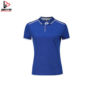 เสื้อยืดโปโลแขนสั้นผ้าฝ้ายระบายอากาศสำหรับผู้ชายและผู้หญิงปรับแต่งได้ทั้งชายและหญิง - Product Image 2