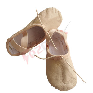 Zapatillas de Ballet de cuero, zapatos de baile suaves - Product Image 6