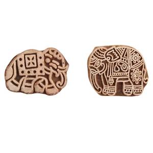 บล็อกไม้พิมพ์ลายดอกไม้ - Product Image 5