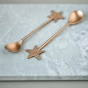 Cuillère en laiton au design moderne pour le café, le thé, le dessert, cuillère en laiton dorée et décoration de la table, cuillère en laiton à la vente - Product Image 5