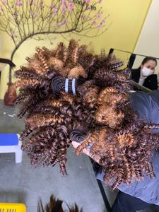Cheveux humains bouclés afro, longueur courte, couleur naturelle, toutes les couleurs, personnalisation de la couleur et de la texture - Product Image 2