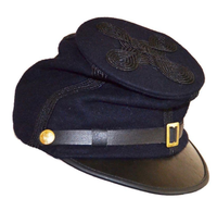 Visera Personalizada Estilo Confederado, Diseño OEM de Alta Calidad, 100% Lana, Reproducción Americana de Gorras y Sombreros Kepi