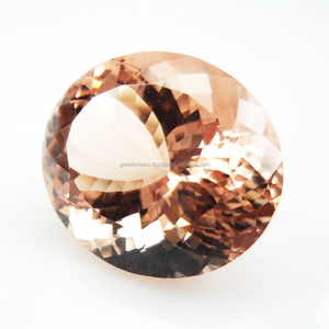 Todos los tamaños, 10x6mm, morganita de melocotón, piedras preciosas de corte suelto, corte calibrado 100%, fabricante indio certificado Natural de piedras preciosas a granel - Product Image 6