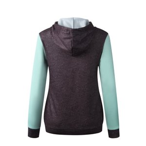 เสื้อฮู้ดผู้หญิง OEM แขนยาว พิมพ์ลาย มีกระเป๋า สำหรับฤดูหนาว - Product Image 6