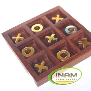 INAM-caja de juegos de madera con punta tac, artesanías de calidad extrema, bonitas y decorativas, hechas a mano, 2022 - Product Image 1