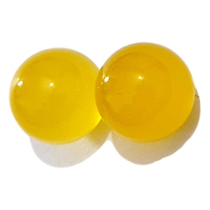 Couleur jaune calcédoine polie lisse toutes les formes et tailles coupées sur les commandes personnalisées dans les prix de gros dans tous les autres types de Nat - Product Image 1