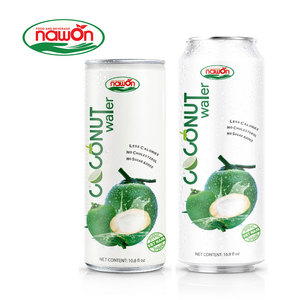 น้ำมะพร้าวคั้นสดบรรจุกระป๋อง 500 มล. ยี่ห้อ NAWON ไม่มีคอเลสเตอรอล เวียดนาม ขายส่ง รับผลิตแบบ OEM ODM - Product Image 1
