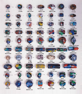 Custom Made Red African and Native <b>Beads</b> (<b>Crystal</b> Lampwork & Glass) in Custom Sizes for Ethnic Jewelry Designers - Product Image 4