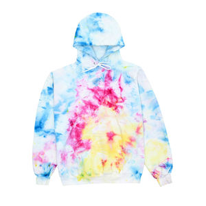 Sudadera con capucha personalizada Tie Dye para hombres y mujeres Patrón sólido Tallas grandes Característica Sudaderas para hombres Tallas grandes - Product Image 1