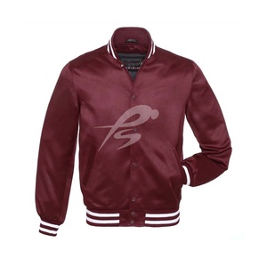 Men's 2026 Winter Jackets Casual Bomber Satin Customized Jacket Windproof Winter <b>Lined</b> Warm Windbreaker <b>Coat</b> Outwear - Product Image 3