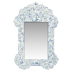 Espejo de pared con incrustaciones de hueso, moderno, cuadrado, gran oferta, soporte de marco de precio al por mayor - Product Image 2