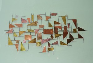 Arte Metálico Premium para Decoración de Paredes Altas, para Decoración del Hogar, Fiestas en la Sala de Estar y Regalos, con Recubrimiento en Polvo - Product Image 2