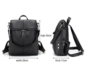 Fashion <b>Men</b> <b>Backpack</b> School Bags <b>for</b> Boys and <b>Men</b> Travel <b>Backpack</b> Leather Crossbody Back Bag Pack - Product Image 1