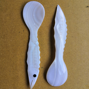 Spatules en nacre en gros, spatules 100% naturelles en coquille de nacre, cuillères en coquillage - Product Image 5