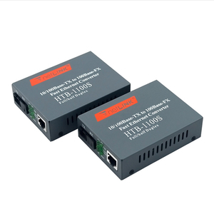Transmetteur optique monocristallin 100M, Fiber optique, connecteur SC, réseau adaptateurs, convertisseur de média Rj45 - Product Image 4