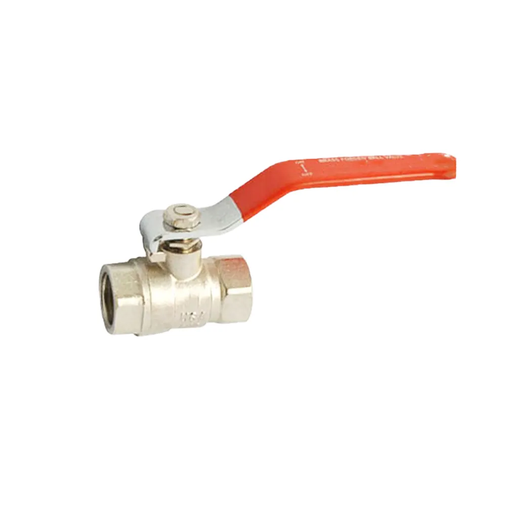 OEM factory brass ball valve NPT thread working temperature 120 degree celsius pure water pipe system