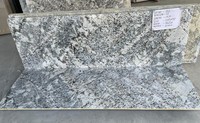 Dalles de granit indien Azul White de qualité supérieure, polies, épaisseur 18-30 mm, garantie 5 ans et plus, durables, découpe sur mesure, design traditionnel