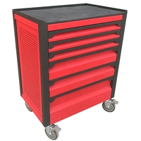 Armoire de chariot à outils avec 6 tiroirs Chariot de garage armoire à outils garage armoire mobile stockage