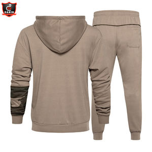 Conjunto Deportivo de Alta Calidad para Hombre, Talla Grande, con Logotipo Personalizado, 100% Algodón, para Gimnasio y Fitness, Colores Personalizados para Invierno - Product Image 2