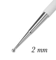 Stylo à double embout pour nail art et manucure avec dissolvant de callosités, réutilisable et durable, lot de 3 pièces