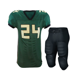 Ensemble d'uniformes de football américain en twill pour jeunes, kit de maillot personnalisé, vêtements d'équipe de haute qualité, prix abordable - Product Image 1