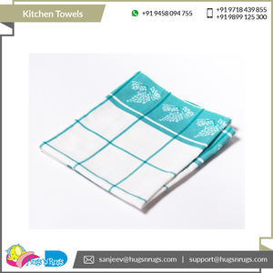 Custom Brand Logo Top Selling Quick Dry High Water Absorbency 100% Cotton Kitchen Towels at Bulk Price - Product Image 3